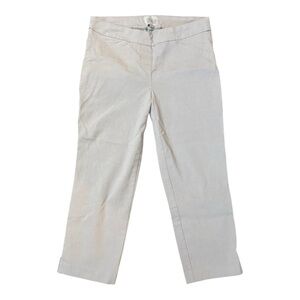 Light Gray Capri Pants